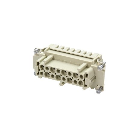 09330162716 HARTING HAN ES 16B FEMALE CAGE-CLAMP TERM CONNECTOR 09330162716